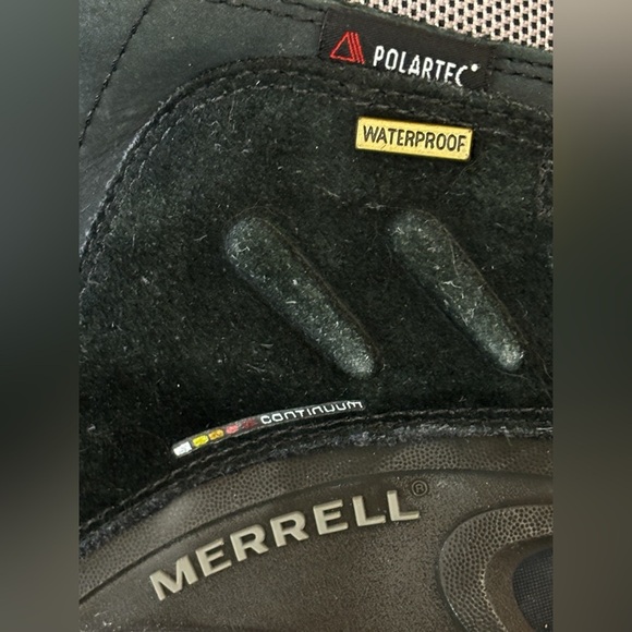 Merrell Snowmotion Vibram Size 8/41.5 Zip Boot Primaloft 400 Gram Waterproof - Picture 11 of 11